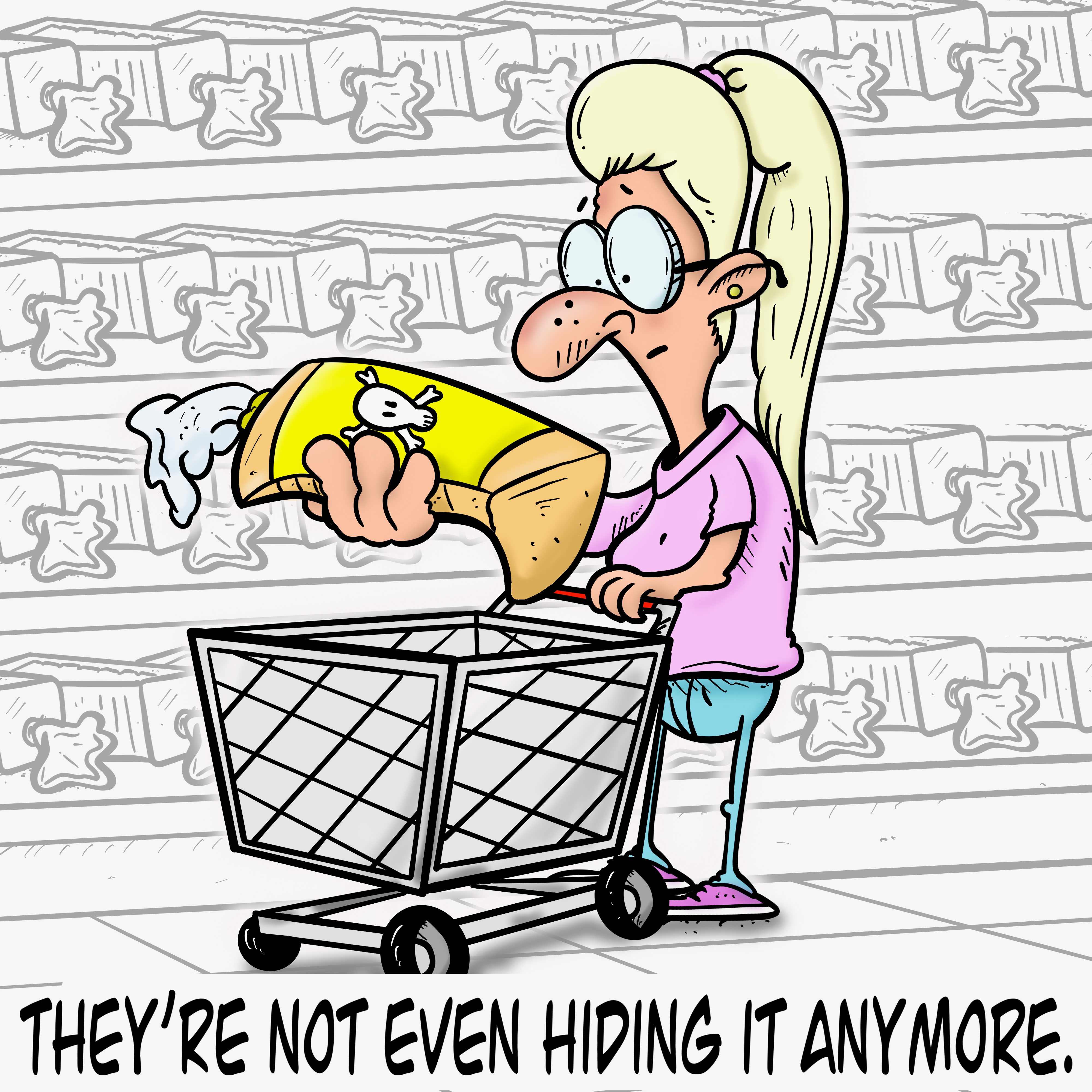 Editorial cartoon: Food Supply
