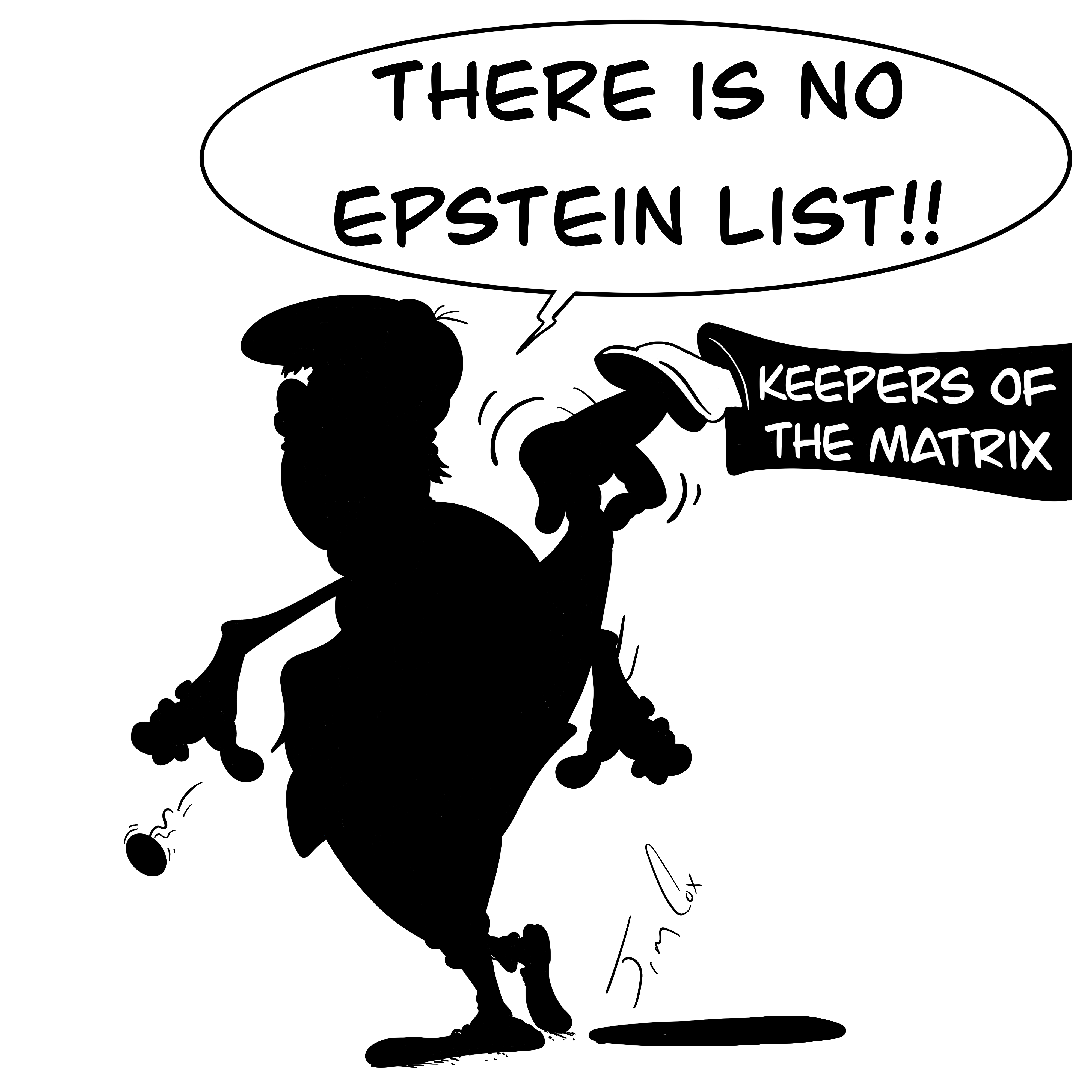 Editorial cartoon: List Keepers