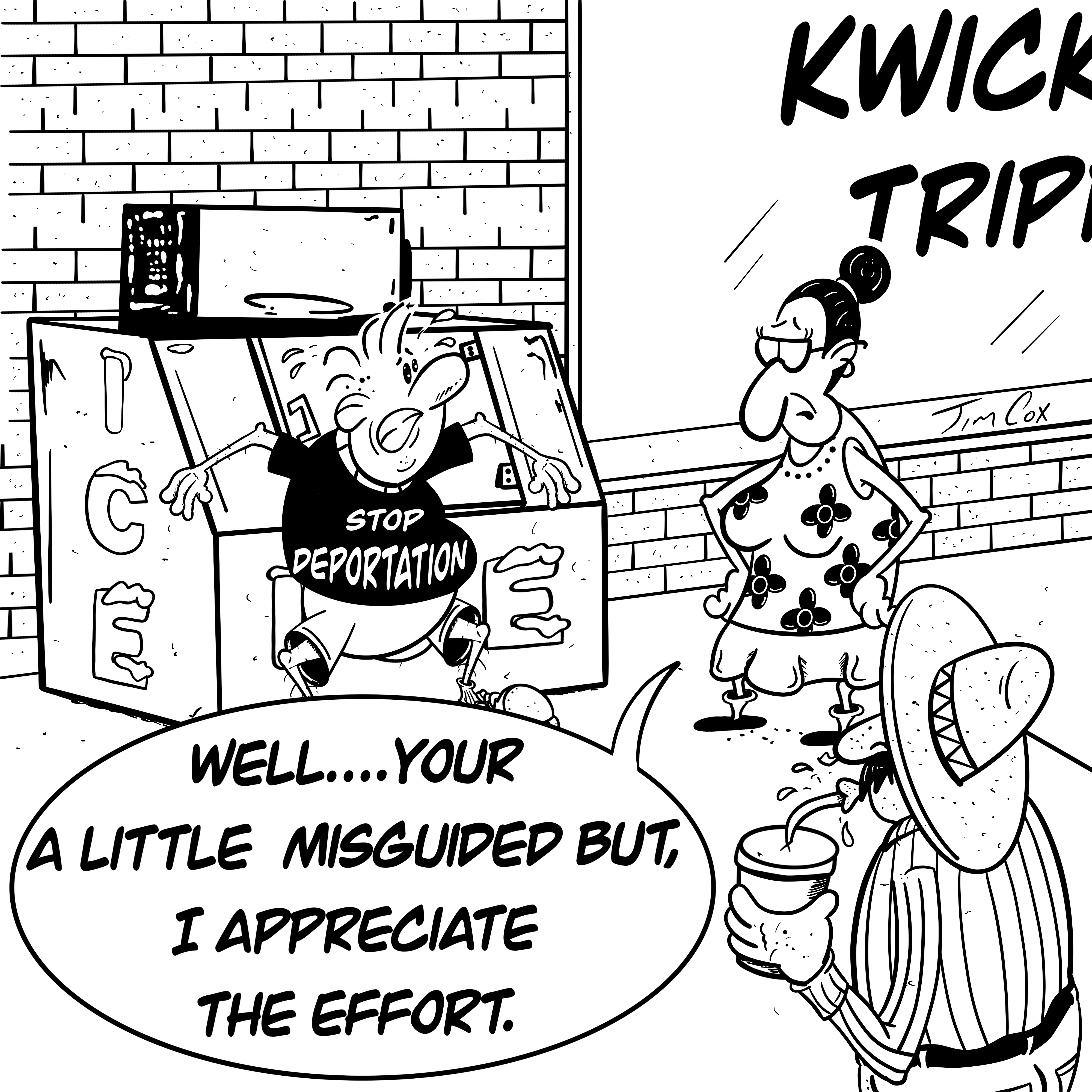 Editorial cartoon: Misguided Effort