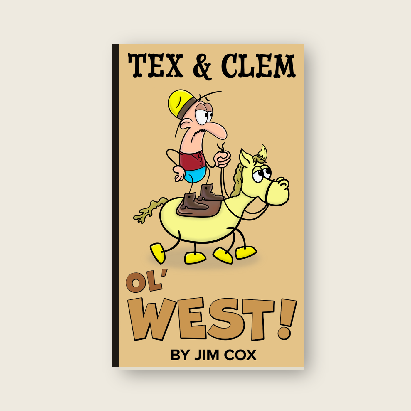 Tex and Clem: Ol' West collected comic strip book