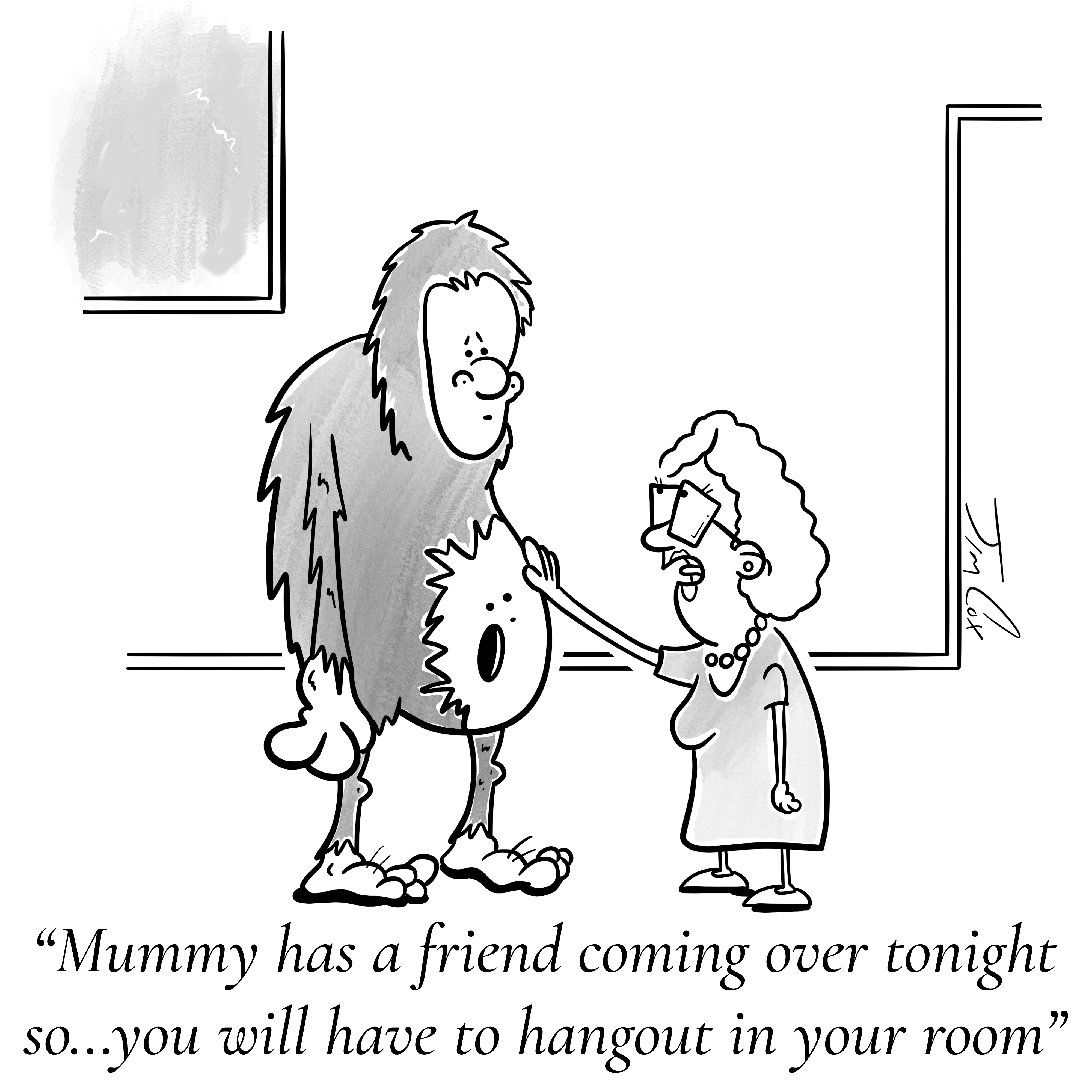 PanelStripLOL cartoon by Jim Cox: Date Night